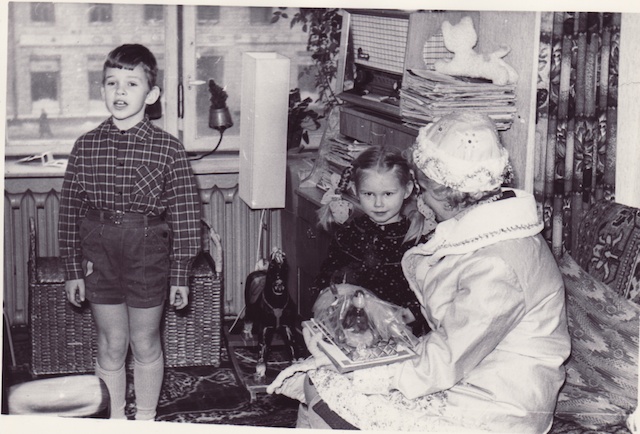 Aleksey singing as a child