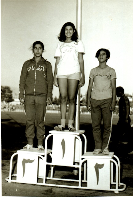 Sheila Running Podium